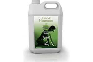 Camylle - Steam Bath Fragrance Pine - A base di oli essenziali per stanze di vapore, bagni di vapore o docce a vapore - Tonificante con aromi freschi e speziati - 5000ml