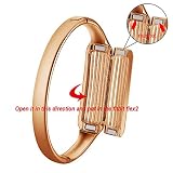 Contenido del paquete: 1 x accesorio de pulsera para Fitbit Flex 2 (no apto para alérgicos al níquel).