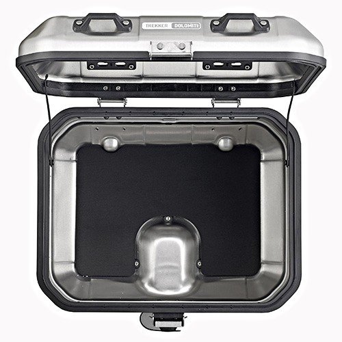 Topcase Suzuki V-Strom 650 XT DLM46A Trekker Dolomiti Givi Monokey 46 Liter silber