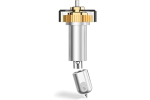 UTNVBTR Engraving Tip + Quickswap Housing for Cricut Maker/Maker 3, Premium Tungsten Steel Alloy Engraving Tool, Ideal for Engraving On Glass, Acrylic, Metal & More, Original Version Engraving Accessories