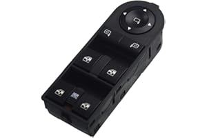 KAOLALI Botonera Elevalunas Compatible para Opel Astra H Zafira Botones de Elevalunas Mando Elevaluna13228699 13228877