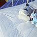 Netting Bed Canopy Round Mosquito Net (Blue) / Romance and Elegance Adder to Your Room and Skin Protector from Pesky Flying Insects
