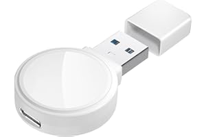 Flintronic USB Charger for Apple Watch, Wireless Charger Portable USB Charger for iWatch, USB-A & USB-C Magnetic iWatch Char-ger,Travel Cordless Char-ger for Apple Watch10/9/8/7/6/5/4/3/2/SE 2/Ultra 2