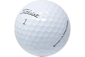 Titleist LostGolfBalls - 12 Pro V1 Golf Balls in Good Condition, 2021 Year Model, AAA Quality, Used & Recycled Used Golf Balls, ProV1, The #1 Ball in Golf, White
