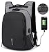 Produktbild RIONA Laptop-Rucksack mit USB-Ladeanschluss und Anti-Diebstahl Lock,14.1 Zoll Laptoptasche,Schulrucksack Daypack, Wasserdichte große Fach Computer Daypack Unisex Schule Sport Business
