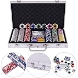 enthält fast alles, was man für einem gemütlichen Pokerabend benötigt.