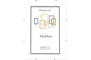 CHELY INTERMARKET Marco Clip de metacrilato 50x60cm MOD-300 portafoto sin marco para posters