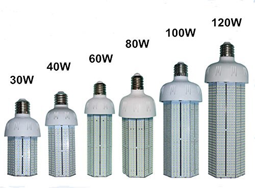 E40 bombilla led 80w lampara ahorradora de energia 6000k lámpara led luz ac100-300v iluminación exterior interior led bulbo incandescente para oficina