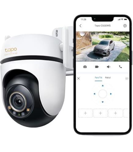 TIUIHU Eckhalterung Für TP-Link Tapo Kameras - Außenmontage