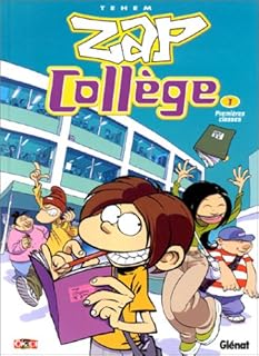 jaquette livre Zap collège, tome 1