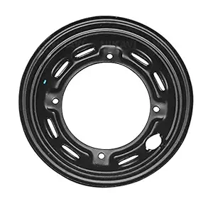 NIKAVI WR04 Wheel Rims Compatible For Honda Dio New models (Black)