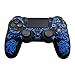 Produktbild Playstation 4 Silikonhülle mit blauem Tribal /PS4