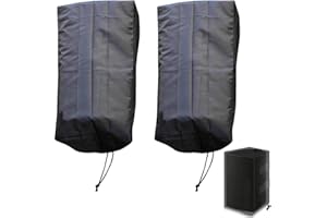 BOSKING Wall Mountable Outdoor Indoor 2 Pcs Speakers Covers Weatherproof Waterproof Patio Bluetooth Mini Box Speakers Stand Cover