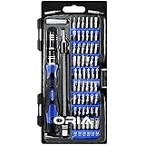 ORIA 60 in 1 Magnetic Screwdriver Set, Precision Screwdriver Set with 56 Bits Driver Kit, Electronics Repair Tool Kits for iPhone 7 Plus, iPad Tablets, MacBook, PC, Smartphones &amp; Other Electronics
