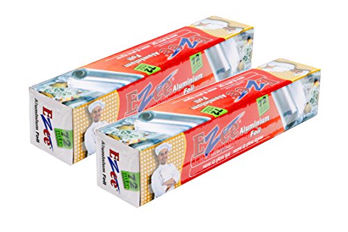 Ezee Silver Aluminium Foil 72 Mtr 14 Micron Pack of 2 RS.620 (27.00% Off) - Amazon