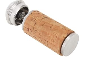 SHANRYA Zetiling Flötenkorken, Flöte Kopf Joint Kork Plug und Krone, Flötenkopfkorken mit Crwon Musikinstrumenten Ersatzteilen für Flöten Ersatzteile für Flöten Musikinstrument