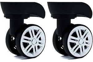 SHOOYIO A09 Trolley Case Luggage Wheels No Noise Luggage Left & Right Caster Wheels Suitcase Replacement Parts