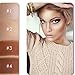 VWH Highlighter Stick Makeup Shimmer Powder Waterproof 4 Color (4# brown)