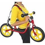 Geeignet für kleine Scooter Puky 9411 TG Tragegurt für Laufräder, Schwarz/rot