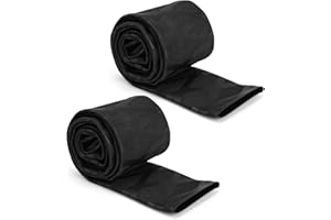 PARFCO Tubo de Envoltura Termorretráctil, 2 Piezas Tubo Termoretractil 100mm, Funda Termoretractil Patrón Antideslizante Bien Pensado, Termoretractil Se Adapta a Mango de 35 mm