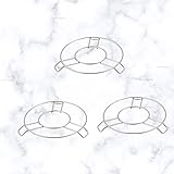 LSARI Stainless Steel Round Donga Cooker Stand/Steaming Tray Stand for Kitchen, Cooking Pot, Steamer Rack, Stand Cookware Too