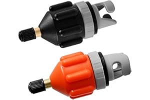 EIHI 2 Pcs Adaptateur Gonfleur Paddle Adaptateur Valve Adaptateur Pompe Kayak Adaptateur De Kayak Adaptateur De Valve De Paddle Pour Sup Paddle Gonflable Bateau Pneumatique Kayak