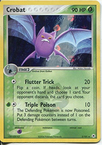 Pokemon Ex Hidden Legends Reverse Holo #3/101. Crobat