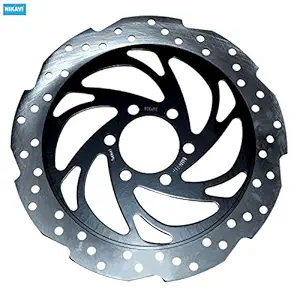 NIKAVI DBP02 Front Brake Disc Plate Compatible for Bajaj Pulsar 200NS (Front)
