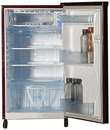 Kelvinator 190 L 3 Star Direct-Cool Single Door Refrigerator (KS203PTQR/KW203PTQR, Bouquet Red)