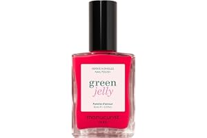Manucurist - Pomme d’Amour Green™ Jelly Nagellack - Transparent hallonrosa nagellack - semiopak jellyfinish med ultra-glossy
