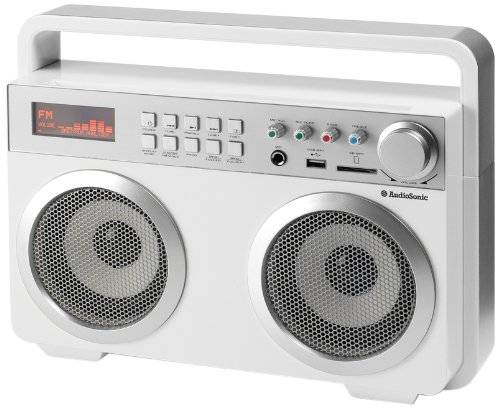 Preisvergleich Produktbild AudioSonic RD-1559 Soundblaster Radio, weiß