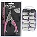 Royal 100 Natural Nail Tips & False Nail Cutters
