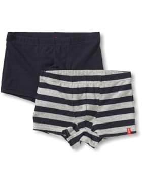 ESPRIT Bodywear Jungen Pant 2 er Pack, gestreift 992EF6T904/HERITAGE YB