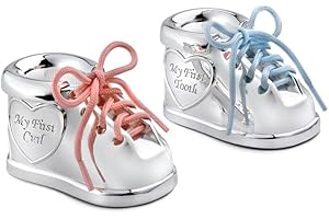 Zilverstad 7276261 - Cajita para Dientes y mechón de Pelo de Zapato con Dos Cordones de Colores