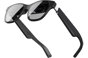 XREAL Air 2 AR Glasses, 130" 120Hz 1080P Wearable Display, Lightweight 72g, Compatible with iPhone 15/16 (excluding e-series), Android (USB-C DP Only), Steam Deck, ROG Ally, PC/Mac, HDMI with Adapter
