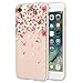 Produktbild Ouneed® Für iphone 7 iphone 8 4.7 Zoll Hülle , Luxury Blumen TPU Silikon Schutz Handy Hülle Case Tasche Silikon Crystal Case Schutzhülle For iphone 7 / iphone 8 4.7 Zoll (C)