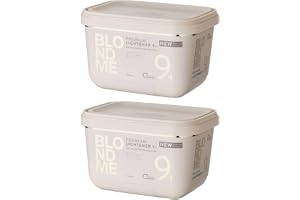 Schwarzkopf PROFESSIONAL – BLOND ME PPL9+ blekningspulder premium 450 g Lightener 9+ – tvåpack