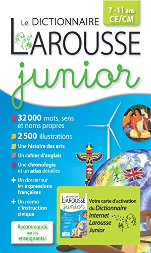 Télécharger Larousse dictionnaire Junior 7/11 ans - VERSION PLUS gratuit