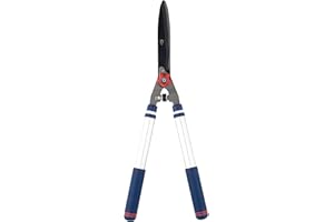 Spear & Jackson 8120RS Razorsharp Telescopic Hedge Shears, Blue