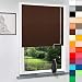 Produktbild Aluminium Jalousie nach Maß, Bedienung mit Kurbel, hochqualitative Wertarbeit, Maßanfertigung, für Fenster und Türen, Alu, Fenster, Klemmfix ohne Bohren (Braun, Höhe: 180cm x Breite: 70cm)