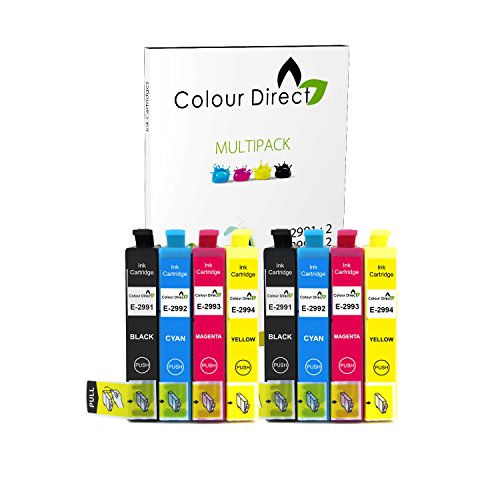 Colour Direct - 2 Sets Of kompatibel Tintenpatronen - 29XL für Epson Expression Home XP-245 XP-342 XP-235 XP-332 XP-335 XP432 XP-435 Druckers. 2 X 2991 2 x 2992 2 X 2993 2 X 2994 ( 8 Tintes )
