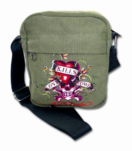 Preisvergleich Produktbild Ed Hardy 10317500 Unlimited Citybag, Skull
