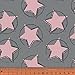 Produktbild Organic Baumwoll Jersey Druck Stars In The Middle by Petra Laitner - Bio Jersey - Stoff Meterware (rosa)