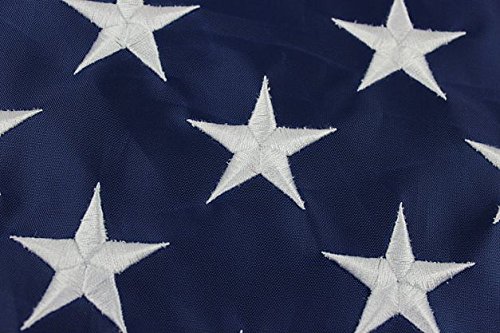 USA Amerika Flagge Fahne gestickte Sterne, Wetterfeste Flagge, US Flag, 90×150 cm Top Qualität alles genäht und gestickt nix gedruckt - 3
