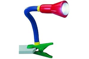 Trio Leuchten Klemmleuchte Flexo 5028010-17, Metall/Kunststoff multicolor, exkl. 1x E14, Lesearm flexibel