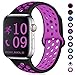 Produktbild iBander Kompatibel mit Apple Watch Strap 40mm 44mm 42mm 38mm, Atmungsable Soft Silicone Sport Ersatz Armband Frauen und Männer Kompatibel für iWatch/Apple Watch Series 4/3 /2/1