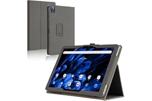 YGoal Case For DOOGEE T20S, Premium PU leather Stand with Multi-angle Business Folio Case Cover For DOOGEE T20S 10.4 Inch, Black