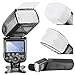 Price comparison product image Neewer® NW910 I-TTL HSS 1/8000s LCD Display Master/Slave Flash for D3000,D3100,D5000,D5100,D7000,D7100,D7200 and other Nikon DSLR Cameras.Kit includes:(1)NW910 Flash+(1)Soft and Hard Flash Diffuser