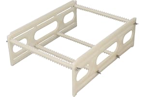 PenRux Portadischi in Vinile, Rastrelliera per la Pulizia dei Dischi in Vinile e Portaoggetti, Contiene 30 Dischi in Vinile, Stendino per Dischi in Vinile, Supporto per Dischi da Tavolo