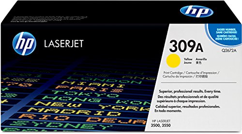 HP 309A (Q2672A) Gelb Original Toner für Color Laserjet 3550